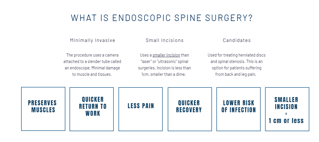 Screenshot 36 showing the concept of Endoscopic Spine Surgery Procedure